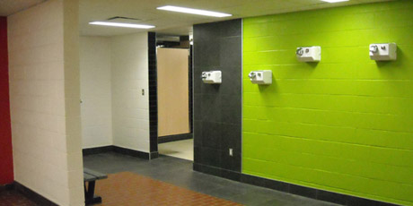 Vestiaires sportifs du Collège Montmorency