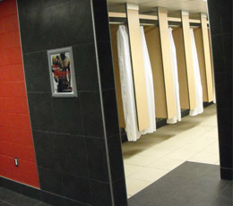 Vestiaires sportifs du Collège Montmorency