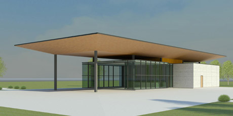 Chalet des loisirs - concept (Lorraine)